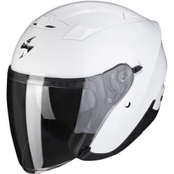 Scorpion EXO-230 Solid Casco Jet, bianco, dimensione S per uomo