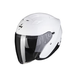 Scorpion EXO-230 Solid Casco Jet, bianco, dimensione M per uomo