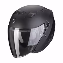 Scorpion EXO-230 Solid Casco Jet, nero, dimensione M per uomo