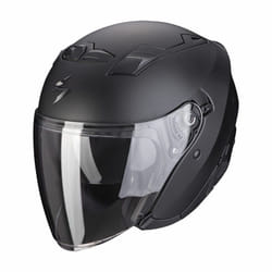 Scorpion EXO-230 Solid Casco Jet, nero, dimensione M per uomo