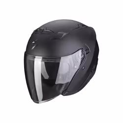 Scorpion EXO-230 Solid Casco Jet, nero, dimensione L per uomo