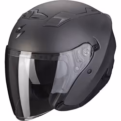 Scorpion EXO-230 Solid Casco Jet, nero-grigio, dimensione L per uomo