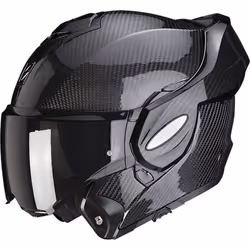 Scorpion Exo-Tech Evo Solid Casco in carbonio, nero, dimensione XS 54 55 per uomo