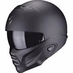 Scorpion EXO-Combat II Solid Casco, nero, dimensione XL per uomo