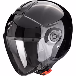 Scorpion Exo-City II Solid Casco Jet, nero, dimensione M per uomo