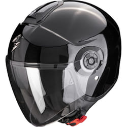Scorpion Exo-City II Solid Casco Jet, nero, dimensione M per uomo