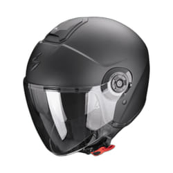 Scorpion Exo-City II Solid Casco Jet, nero, dimensione XS 54 55 per uomo
