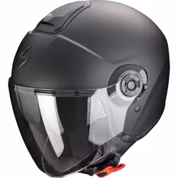 Scorpion Exo-City II Solid Casco Jet, nero, dimensione M per uomo