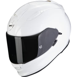 Scorpion EXO-491 Solid Casco, bianco, dimensione M per uomo