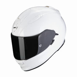 Scorpion EXO-491 Solid Casco, bianco, dimensione XL per uomo