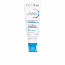 Bioderma Hydrabio Perfecteur SPF30 è un trattamento idrante formulato con Aquagenium, complesso biologico brevettato che gene ...