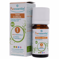 Puressentiel Timo A Linalolo Olio Essenziale Bio per Benessere Respiratorio 5ml