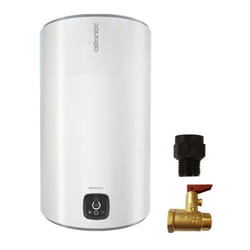 Atlantic - Scaldabagno elettrico Genius Steatite 80 Litri Verticale murale