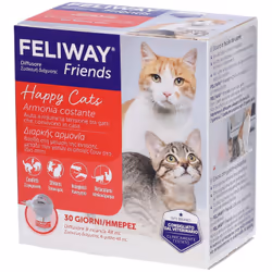 Feliway Friends Diffusore + Ricarica Soluzione Anti Stress per Gatti 48ml