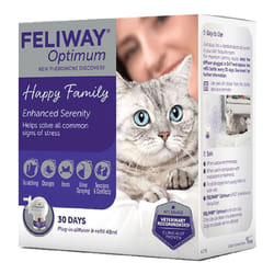 Feliway Optimum Diffusore + Rricarica per Gatti Da 48ml