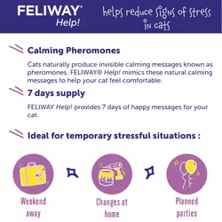 Feliway Help Soluzione Antistress per Gatti 3 Ricariche