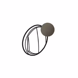 Caratteristiche: Coprimozzo Céliane - Combinabile con meccanismi: 2 x rif. 0 670 01: doppio interruttore o deviatore Soft 10 ...