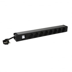 Middle Atlantic Products 646823 unità di distribuzione dell'energia (PDU) 8 presa(e) AC 1U Nero