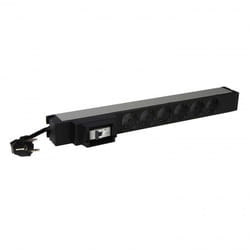Middle Atlantic Products 646831 unità di distribuzione dell'energia (PDU) 6 presa(e) AC 1U Nero