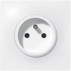 Legrand - neptune Presa 2 poli + terminale automatico terra 16A