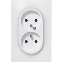 Legrand - neptune Doppia presa 2 poli + terra 1 palo 16 a