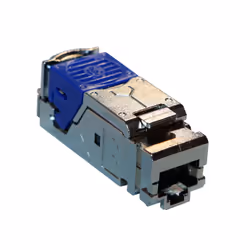 Legrand 033765 cavo di collegamento RJ-45 Nero, Blu - Vista aggiuntiva 2