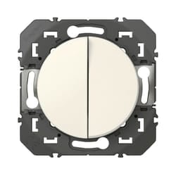 Deviatore doppio da montare Legrand Dooxie, bianco Legrand