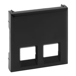 Legrand 864543 Placca copripresa e copri interruttori Nero