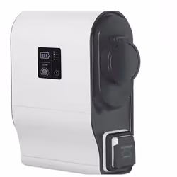 Stazione di ricarica LEGRAND in plastica monofase 5,8/7,4 kW - 32 A - ricarica modo 3. Grado di protezione IP44 - IK08. Poten ...