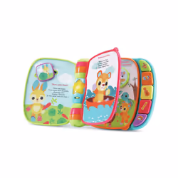 VTech Baby SUPER LIVRE ENCHANTÉ DES LOULOUS (BLEU)