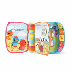 VTech Baby SUPER LIVRE ENCHANTÉ DES LOULOUS (BLEU)
