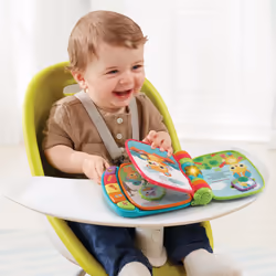VTech Baby SUPER LIVRE ENCHANTÉ DES LOULOUS (BLEU) - Vista aggiuntiva 4
