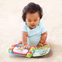 VTech Baby SUPER LIVRE ENCHANTÉ DES LOULOUS (BLEU) - Vista aggiuntiva 5