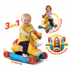 VTech P'tit Galop, mon poney basculo Animale cavalcabile