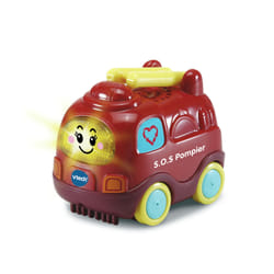 VTech Tut Tut Bolides COFFRET TRIO ECOLO (POMPIER + CAMION POUBELLE + PTIT CAMION)