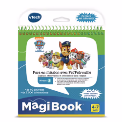 VTech MagiBook Livre La Pat' Patrouille, 4 anno/i, Multicolore