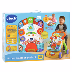 VTech Super Trotteur Parlant 2 En 1 Orange - Vista aggiuntiva 6