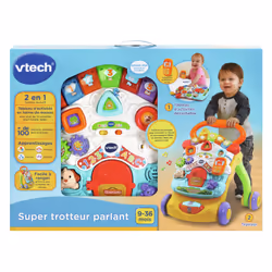 VTech Super Trotteur Parlant 2 En 1 Orange - Vista aggiuntiva 7