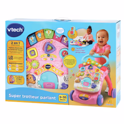 VTech Super Trotteur Parlant 2 En 1 Rose - Vista aggiuntiva 8