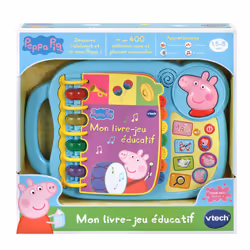 VTech Peppa Pig - Mon Livre-Jeu Éducatif