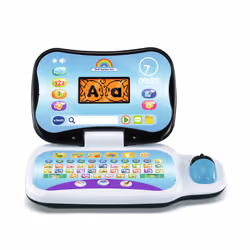 VTech Jouets Electroniques Educatifs ORDI GENIUS PRO NOIR, 3 anno/i, Batterie richieste, Stilo AA, Plastica, Nero
