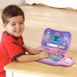 VTech Jouets Electroniques Educatifs ORDI GENIUS PRO ROSE - Vista aggiuntiva 4