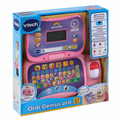 VTech Jouets Electroniques Educatifs ORDI GENIUS PRO ROSE - Vista aggiuntiva 8