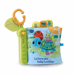 VTech Baby Loulous Livre Toudoux Des Loulous, 0,5 anno/i, Tessuto, Multicolore