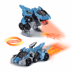 VTech Switch & Go Dino's LAZOR, LE SUPER VÉLOCIRAPTOR, 4 anno/i, Plastica, Blu, 303 g