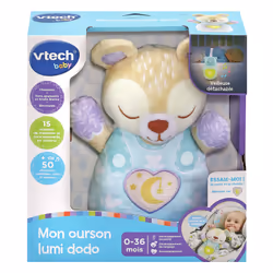 VTech Baby MON OURSON LUMI DODO luce da notte per bambino Blu - Vista aggiuntiva 6