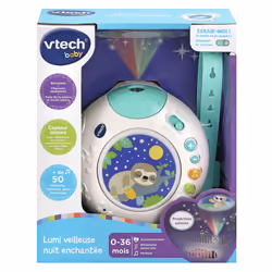 VTech Baby LUMI VEILLEUSE NUIT ENCHANTEE luce da notte per bambino Bianco - Vista aggiuntiva 4