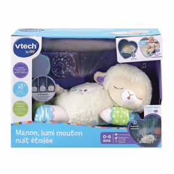 VTech Baby MANON, LUMI MOUTON NUIT ÉTOILÉE 3 EN 1 - Vista aggiuntiva 6