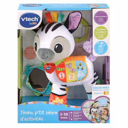VTech Baby TIMEO, P'TIT ZEBRE D'ACTIVITES - Vista aggiuntiva 4