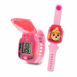 VTech Jouets Electroniques Educatifs PAT PATROUILLE - LA MONTRE-JEU INTERACTIVE DE STELLA (REFRESH 3D), 3 anno/i, Batterie ri ...